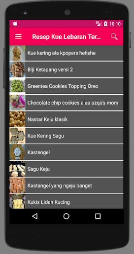 Resep Kue Lebaran Terbaru screenshot 3