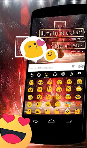 Basketball Keyboard PRO screenshot 2