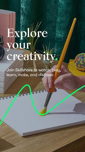 Skillshare - Cursos Online screenshot 1