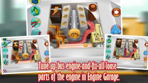Crazy Bus Mechanic Garage screenshot 4