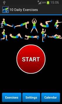 10 Daily Exercises screenshot 1