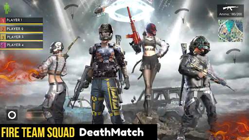 Fire Team Squad: Free Deathmatch Battlegrounds 3D screenshot 1