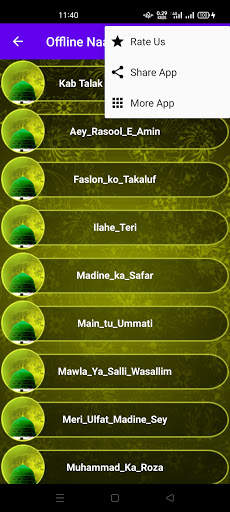 Audio Naats Offline and Online screenshot 5