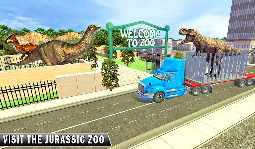Jurassic Animal Simulator - Animal Transport Games screenshot 6