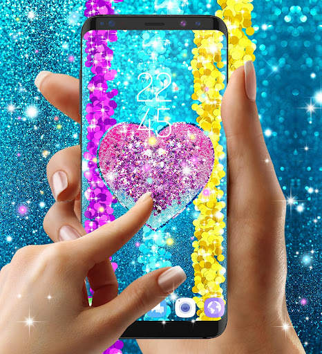 Sequin glitter live wallpaper screenshot 4