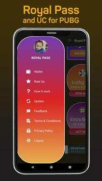 Royal Pass and UC for PUBG screenshot 1