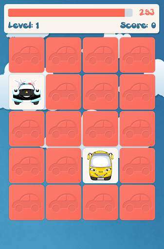Cars memory game for kids screenshot 5