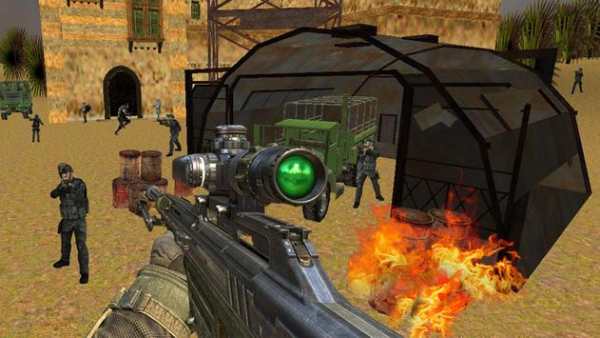 Sniper Desert Aksi screenshot 3