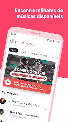 Ouvir Música - Playlists e músicas grátis screenshot 3