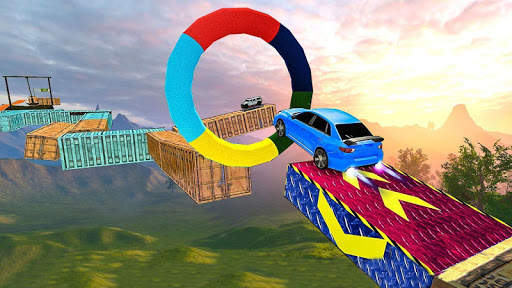Most Wanted Real Impossible Track Stunt Car Racing screenshot 6