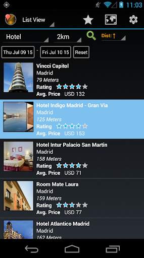 Place Radar - Travel App. screenshot 1