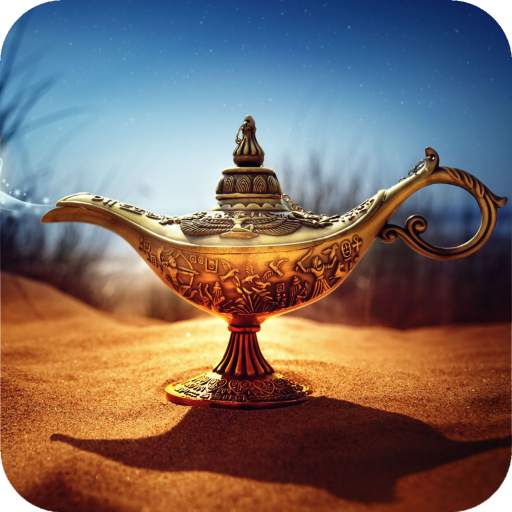 Magic Genie Lamp Full HD Wallpaper 1.05