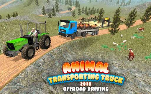 Animal Transporting Truck 2018 : Offroad Driving screenshot 8