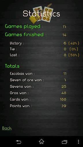 Escoba / Broom cards game screenshot 6