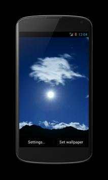 Night Sky Video Live Wallpaper screenshot 1