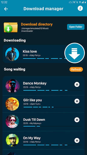 Free Music downloader - Download music screenshot 3