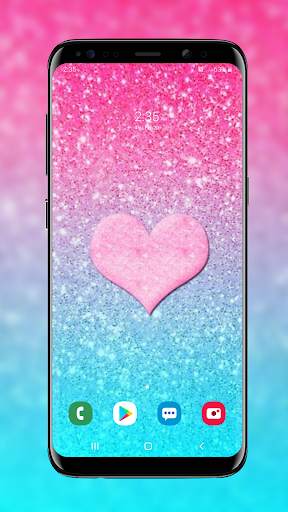 Pink Glitter Wallpapers screenshot 2