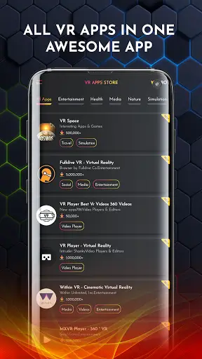VR Apps Store screenshot 1