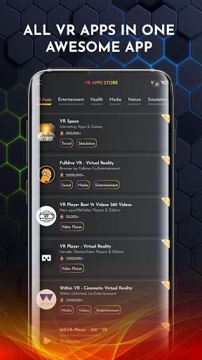 VR Apps Store screenshot 1