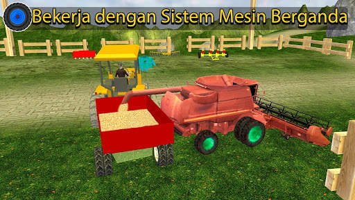 Pemandu Ladang Traktor: kampung Simulator 2021 screenshot 7