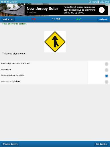 Delaware Driving Test screenshot 16