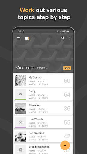 Mindz - Mind Map (Free) Structure ideas simply screenshot 7