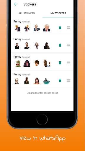 Funny Stickers For WhatsApp |  screenshot 8
