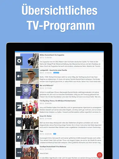 TV.de Live TV App Fernsehen screenshot 16