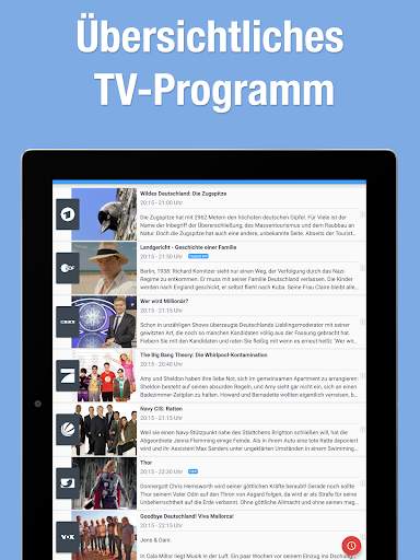 TV.de Live TV App Fernsehen screenshot 16