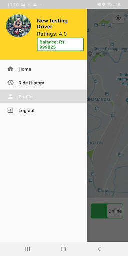 RideMe Driver screenshot 1
