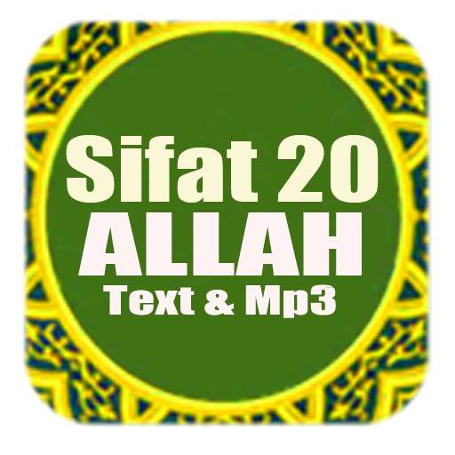 Sifat 20 Allah dan Maknanya 1.0