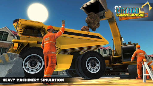 Mega City Road Construction Machine Operator Game screenshot 6