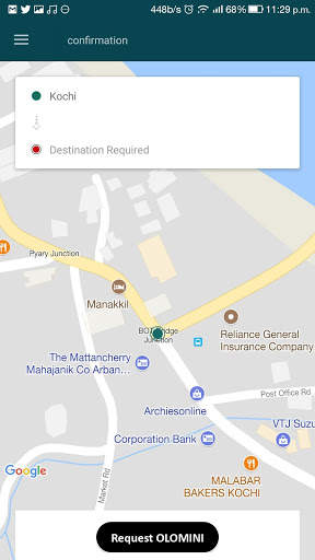 OLO CABS screenshot 2