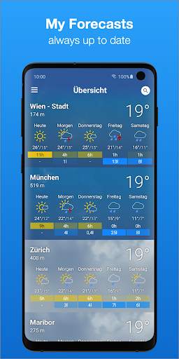 bergfex/Weather App - Forcast Radar Rain & Webcams screenshot 1
