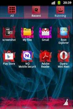 GO Launcher EX Theme Smoke screenshot 5