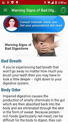 Healthy Digestion Foods Metabolism Nutrition Diet screenshot 3