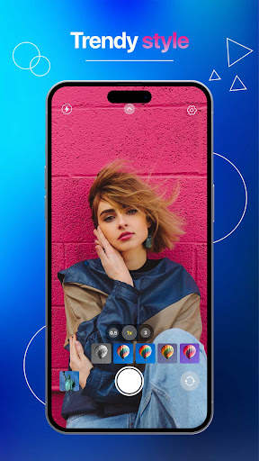 Camera 4K Phone 15, Selfie 360 screenshot 8