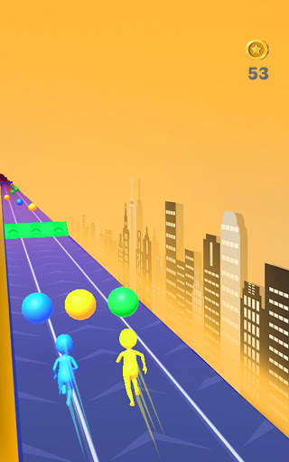 Color Race 3D :freerun fun game screenshot 5
