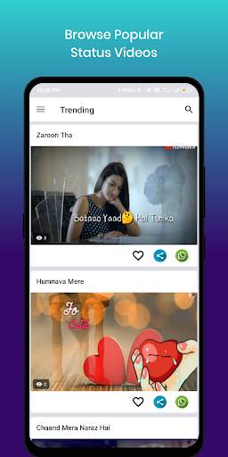 Status Videos For WhatsApp - Status Me screenshot 2