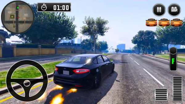 City Driving Ford Car Simulator screenshot 1