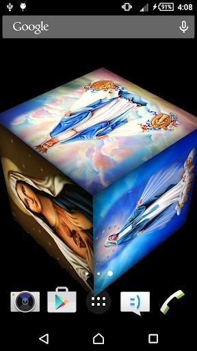 Virgin Mary Live Wallpaper screenshot 1