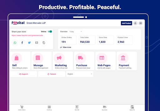 Feezital Seller App - Make Your Store Online Now! screenshot 9