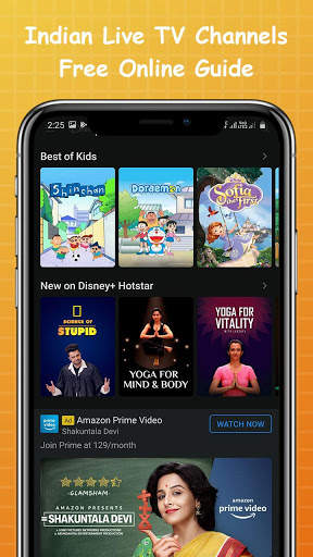 Indian Live TV Channels Free Online Guide screenshot 4