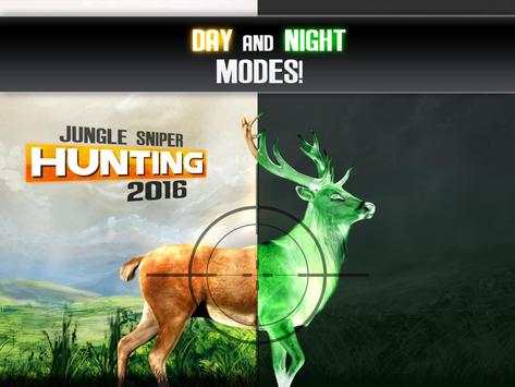Sniper Jungle Hunting 2016 screenshot 4