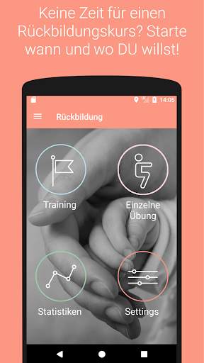 Rückbildung - Die App für deinen Beckenboden screenshot 1