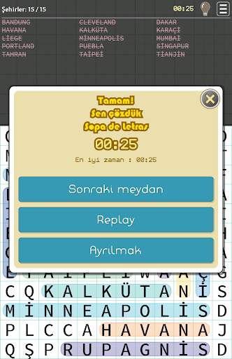 Kelime Arama screenshot 3