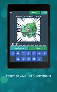 Pokemon Quiz - All Generations screenshot 7