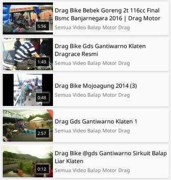 Video Balap Motor Mobil Drag screenshot 2
