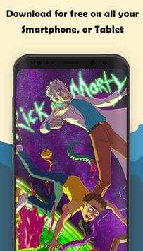 Rick and Morty Wallpapers 1 تصوير الشاشة