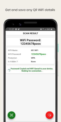 WiFi QrCode Password scanner screenshot 3